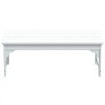 thumbnail image 3 of Ellendale Banc Adirondack Sans Dossier en Plastique Poly Blanc, 3 of 6