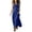 Blue, variant on Women's Cowl Neck Dresses Sleeveless Linen Blend Maxi Dress Flowy Breathable Casual Vacation Sundress Dresses for Women Yellow S