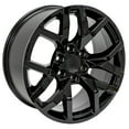 thumbnail image 4 of OE Wheels CV66 20 Inch Rims Fit Suburban 1500 Z71 Style 6x139.7 20x9 Gloss Black - Hollander 14076 (Set of 4), 4 of 5