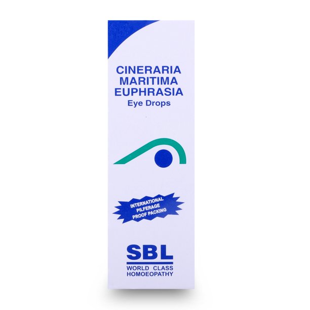 SBL Cineraria Maritima Euphrasia Eye Drop (Pack of 3 of 10ml)