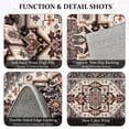 thumbnail image 5 of TECHVIDA Kitchen Rugs 4 Piece Set,Boho kitchen mats for floor, Non-Slip Machine Washable Rugs,Vintage Kitchen Mat for Hallway Laundry Room Sink, 5 of 8
