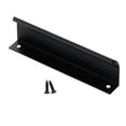 thumbnail image 1 of GUOOL Finger Edge Pull Tab Handle Home Cuisine Armoires Tiroirs Collection Long Centre Noir 150mm, 1 of 7
