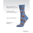 thumbnail image 3 of MeMoi Pumpkin Puppy Holiday Crew Socks - Mens - Male, 3 of 7