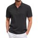 thumbnail image 2 of Vintage Summer Men's T-Shirt Streetwear 3 Buttons Open Fly Loose Clothing Print Short Sleeve T-Shirt2XL, 2 of 5