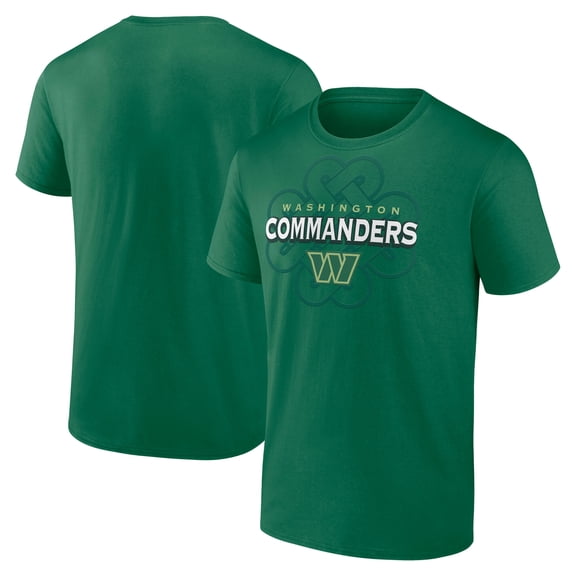 Men's Green Washington Commanders Celtic Luck T-Shirt