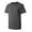 Charcoal Heather, variant on Hat and Beyond Men's Casual Basic Crew Neck T-Shirts Solid Short Sleeve Tee