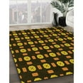 thumbnail image 3 of Ahgly Company Machine Washable Indoor Rectangle Transitional Midnight Gray Area Rugs, 8' x 10', 3 of 7