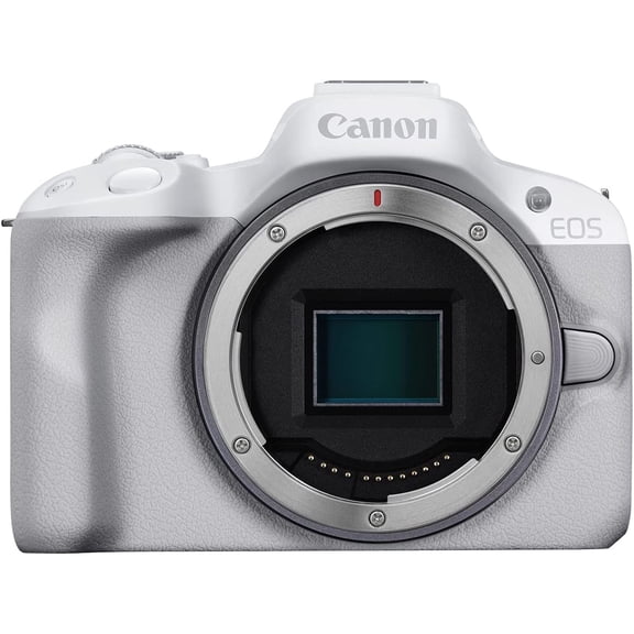 Canon EOS R50 Mirrorless Camera Body Only (White) 5812C002