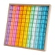 thumbnail image 3 of Juego de bloques de construcción con forma de cubo y caja de madera para apilar. 100 piezas, 3 of 9