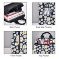 thumbnail image 3 of Balery Daisy Floral Mochila Ligera para Hombres y Mujeres – Resistente y Impermeable, Ideal para la Escuela, el Trabajo, los Viajes y el Uso Diario, 3 of 7