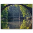 thumbnail image 1 of Picture-Tiles.com: Bridge Ceramic Tile Wall Mural WAL500261-54M. 30"W x 24"H using (20) 6" x 6" Ceramic Tiles-Satin Finish, 1 of 3