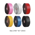 thumbnail image 2 of Ciclismo WEST BIKING Juego de correas para manillar de bicicleta de carretera con cinta adhesiva antideslizante (rojo) Ehuebsd Para estrenar, 2 of 5