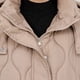 thumbnail image 4 of Puntoco Chaqueta Larga De Algodón Sin Mangas Con Capucha Y Color Sólido Para Mujer, 4 of 6