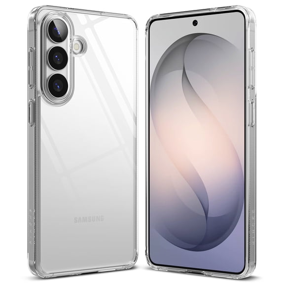 Ringke Fusion [Perfect-Fit] for Galaxy S26 Plus Case, Slim Transparent Rugged Shockproof Phone Cover - Clear