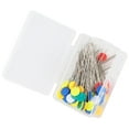 thumbnail image 3 of Quilting Pins, Strong And Durable Ample Quantities Sewing Pins Stainless Steel Plastic  For Sewing Project For Craft For Jewelry Decoration, 3 of 8