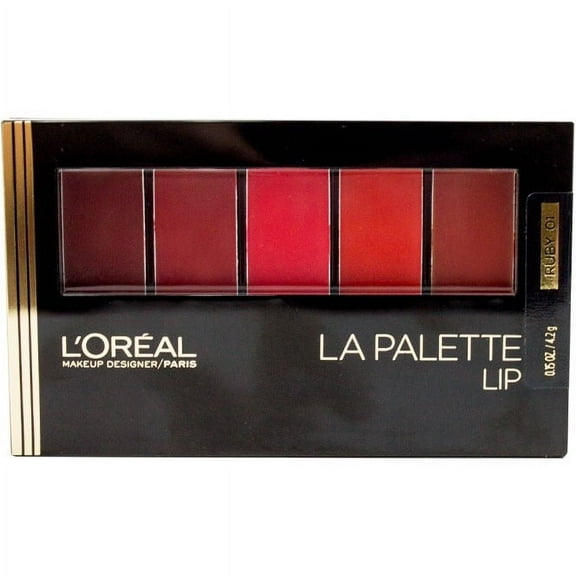 L'Oreal Paris Cosmetics Colour Riche La Palette Lip, Ruby, 0.15 Ounce