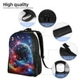 thumbnail image 5 of Fotbe Outer Space Floating Numbers And Letters Travel Laptop Backpack, Business Slim Sturdy Laptops Backpack, Water Resistant College School Computer Bag Gift for Men & Women Fits 15.6 Inch Notebook, 5 of 8