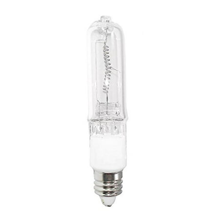 

6-Bulbs Anyray A1770Y 35W 35 Watt JD E11 Mini-Candelabra T4 Halogen Light Bulb CLEAR Bulbs