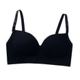 thumbnail image 3 of Antinious Ladies Solid Wireless Backless Seamless Push Up Comfortable Everyday Bras, 3 of 4