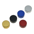 thumbnail image 2 of 10X Metal Guitar Effect Pedal Footswitch Toppers Effect Foot Nail Cap Aluminium Pedal Protection Cap with Multi Colors, 2 of 5