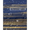 thumbnail image 6 of Abstract Navy Blue and Golden Texture Outdoor Pillow Covers Waterproof Throw Pillow Cover 18x18in Set of 2,Square Decorative Pillowcases Cushion Case for Patio Sofa Couch,Classic Modern Simplistic, 6 of 7