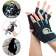 thumbnail image 4 of Guantes Deportivos Unisex De Medio Dedo Para Gimnasio, Entrenamiento De Levantamiento De Pesas, Protector De Mano L, 4 of 7