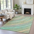 thumbnail image 6 of Dalyn Rugs Machine Washable Indoor/Outdoor Chantille ACN2094 Teal 5' x 7'6" Rug, 6 of 9