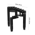thumbnail image 2 of Masteelf Golf Club Holder, Plastic Golf Bag Stand Rack Lightweight and Portable Golfing Club Carrier for Golf Accessories Replacement Parts, 2 of 8