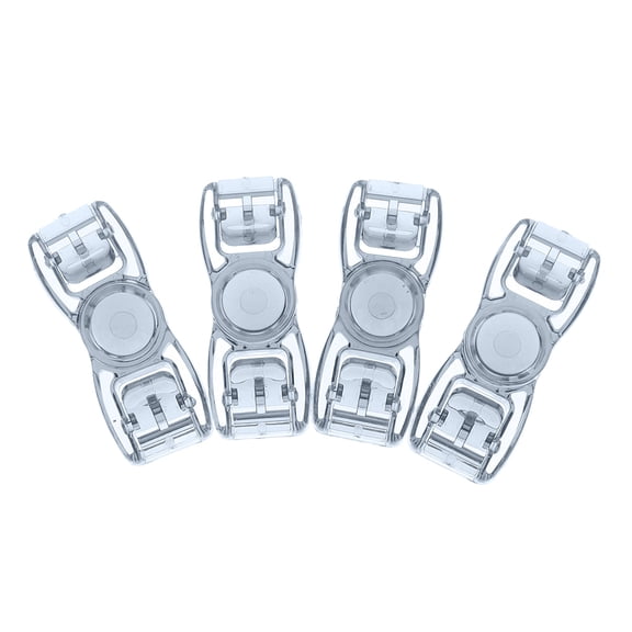 MLINS 4pcs Swimming Goggles Buckle Replacement Clip For Swim Goggles Strap Button Essential Swimming Accessory Prevents Strap Slippage