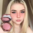 thumbnail image 4 of Fenty Beauty All-Over Diamond-Veil ROSE RAVE Highlighter Powder, 4 of 5