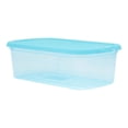 thumbnail image 2 of Pack De 2 Caja Zapatera Italhome Azul Aqua 10.7X34X20Cm, 2 of 3