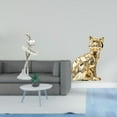 thumbnail image 2 of CoudarTitie Graceful Dancing Cat Figurine Modern Art Sculpture Creative Animal Ornament for Bedroom Office Fireplace Entrance Home Decor, 2 of 8