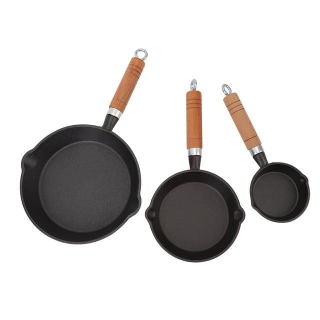 Sartén En Miniatura, Sartén Para Huevos Fácil De Limpiar 3 Piezas Para El Hogar