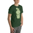 thumbnail image 6 of Cute Smiski Shirt – Kawaii Green Character tee (Forest, L), 6 of 6