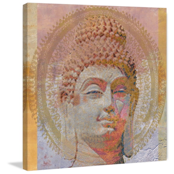 "Buddha III" Painting Print on Wrapped Canvas