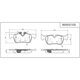 thumbnail image 5 of Balatas Traseras para Forte 2014-2015 Dynamik DNK8993D1762RS, 5 of 5