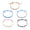 Style 4, variant on 5pcs Bracelets for Women Woven Couple Rainbow Bracelets, Adjustable Girl Braided String Bracelet for Women