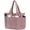 Pink, variant on Tote Bag for Women,Large Tote Bag with Compartments and Multiple Pockets,Quilted Shoulder Bag for Travel Work Sports
