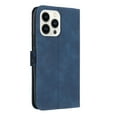 thumbnail image 2 of SaniMore Wallet Case for iPhone 14 Pro 6.1" 2022, Durable PU Leather Case Kickstand Magnetic Clasp Cash Pocket Card Holders Shockproof Anti-drop Full Body Protective Case For iPhone 14 Pro, Blue, 2 of 12