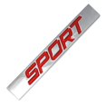 thumbnail image 1 of Soumake Sport Car-Styling Vehicle Body Bumper Metal Emblem Badge Sticker Decoration, 1 of 3
