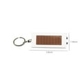 thumbnail image 3 of HengDidi Solar Rechargeable Mini Keychain Flashlight LED Light - Portable Emergency Tool for Hiking Camping Household Use Handheld Illumination Accessory, 3 of 6