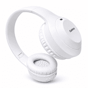 Gallstep Wireless Over-Ear Audio Headphones with Bluetooth 6.0, White