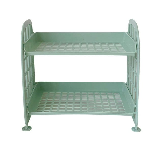 Estante de almacenamiento de escritorio, estante de almacenamiento de maquillaje, mini estante plegable para escritorio de estudiante