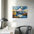 thumbnail image 4 of COMIO Large Canvas Wall Art for Living Room Bedroom Van Gogh Wall Art The Same Style Painting Starry Night Mount Fuji Cherry Landscape Modern Canvas Prints Ready to Hang, 4 of 6