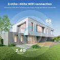 thumbnail image 3 of 5ghz/2.4ghz Cámara De Seguridad Wifi Ptz 10mp De Doble Lente, 3 of 8
