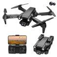 thumbnail image 1 of Teissuly Drone with Camera for Adults, 1080P FPV Foldable Drone with Altitude Hold, 3D Flips, Gestures Selfie, Waypoint Fly, One Key Start/ Landing, Toys Gifts RC Quadcopter for Kids Beginners Teissuly WER202312143046, 1 of 9