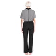 thumbnail image 6 of iiniim Adult Dementia Clothing Alzheimers Adaptive Anti-Strip Jumpsuit with Zipper at Back and Leg for Elderly Men Grey L, 6 of 7