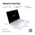 thumbnail image 4 of Laptop Hp 14-dq6102dx 14" Hd 4gb Ram 128gb Intel Celeron N150 Azul, 4 of 4