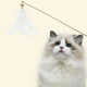 thumbnail image 4 of Mom's Best Pluma interactiva, juguete para gatos con cascabeles, ideal para gatos de interior para perseguir y hacer ejercicio., 4 of 6