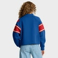 thumbnail image 2 of Women's Fanatics Royal Buffalo Bills Oversized Hometown Toss Sweep Mock Neck Pullover, 2 of 5